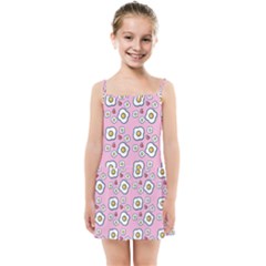 Eggs Pink Kids Summer Sun Dress