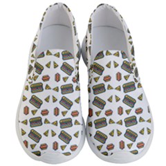 Fast Food White Men s Lightweight Slip Ons