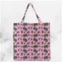 Fast Food Pink Grocery Tote Bag View1