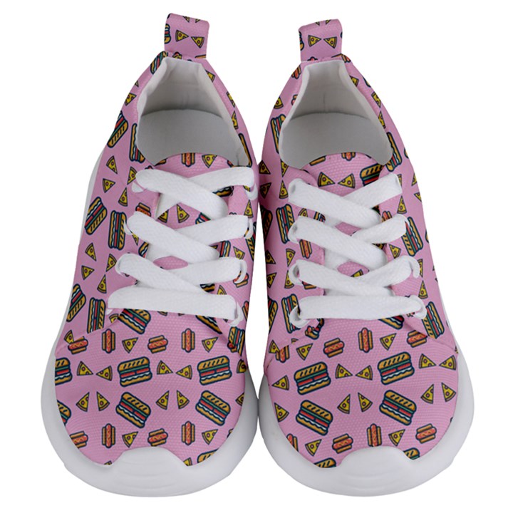 Fast Food Pink Kids  Lightweight Sports Shoes