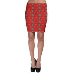 Fast Food Red Bodycon Skirt by snowwhitegirl