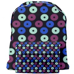 Eye Dots Blue Magenta Giant Full Print Backpack