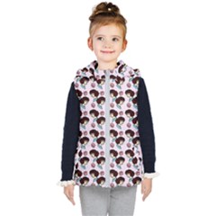 Redhead Girl Pink Kid s Hooded Puffer Vest