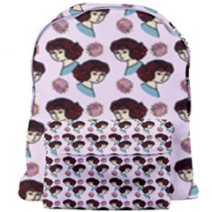 Redhead Girl Pink Giant Full Print Backpack