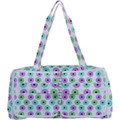 Eye Dots Green Violet Multi Function Bag	