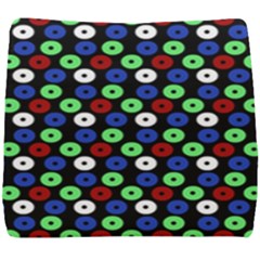 Eye Dots Green Blue Red Seat Cushion