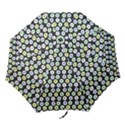 Eye Dots Grey Pastel Folding Umbrellas View1