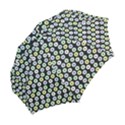 Eye Dots Grey Pastel Folding Umbrellas View2