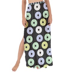 Eye Dots Grey Pastel Maxi Chiffon Tie-up Sarong