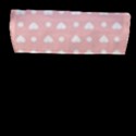 Hearts Dots Pink Flap Closure Messenger Bag (L) View1