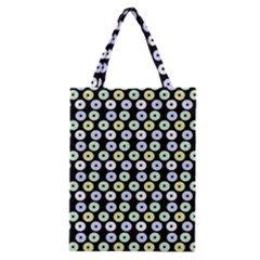 Eye Dots Black Pastel Classic Tote Bag by snowwhitegirl