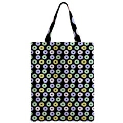 Eye Dots Black Pastel Zipper Classic Tote Bag by snowwhitegirl