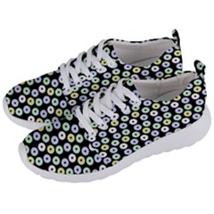 Eye Dots Black Pastel Men s Lightweight Sports Shoes