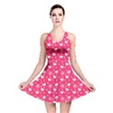 Hearts And Star Dot Pink Reversible Skater Dress View1