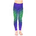 Blue Music Green Moon Kids  Legging View1