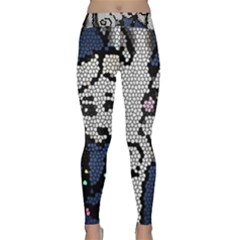 Pixie Girl Stained Glass Classic Yoga Leggings by snowwhitegirl