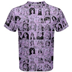 Lilac Yearbok Men s Cotton Tee by snowwhitegirl