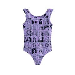 Lilac Yearbok Kids  Frill Swimsuit