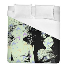 Mint Wall Duvet Cover (full/ Double Size) by snowwhitegirl