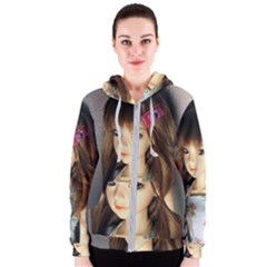 Mary Women s Zipper Hoodie by snowwhitegirl