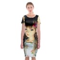 Mary Classic Short Sleeve Midi Dress View1