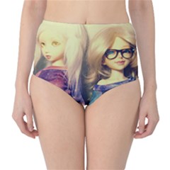 Galaxy Gals Classic High-waist Bikini Bottoms by snowwhitegirl