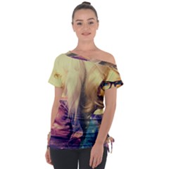 Galaxy Gals Tie-up Tee