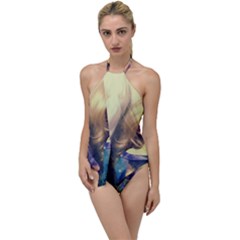 Galaxy Gals Go With The Flow One Piece Swimsuit