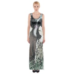 Dolls Stained  Glass Maxi Thigh Split Dress