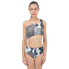 Dolls Stained  Glass Spliced Up Two Piece Swimsuit