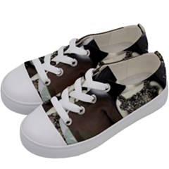 Dolls In The Grass Kids  Low Top Canvas Sneakers by snowwhitegirl