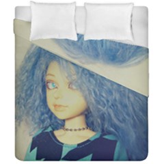 Blue Hair Boy Duvet Cover Double Side (california King Size) by snowwhitegirl