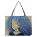 Blue Hair Boy Medium Tote Bag View1