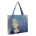 Blue Hair Boy Medium Tote Bag View2