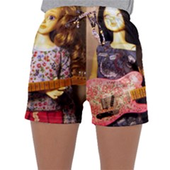 Playing The Guitar Sleepwear Shorts by snowwhitegirl