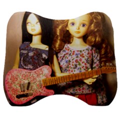 Playing The Guitar Velour Head Support Cushion