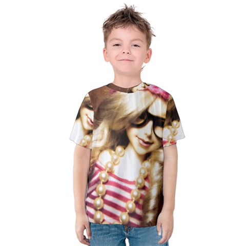 Cover Girl Kids  Cotton Tee by snowwhitegirl