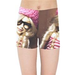 Cover Girl Kids Sports Shorts by snowwhitegirl