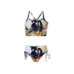 Old Halloween Photo Girls  Tankini Swimsuit