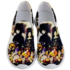 Old Halloween Photo Men s Lightweight Slip Ons