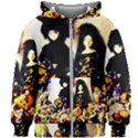 Old Halloween Photo Kids Zipper Hoodie Without Drawstring View1