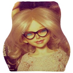 Girls With Glasses Car Seat Velour Cushion  by snowwhitegirl