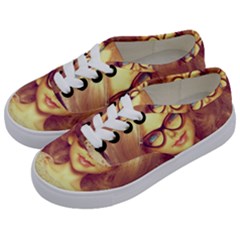 Girls With Glasses Kids  Classic Low Top Sneakers by snowwhitegirl