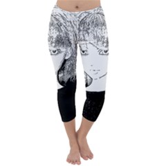 Girl Capri Winter Leggings  by snowwhitegirl