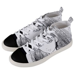 Girl Men s Mid-top Canvas Sneakers by snowwhitegirl