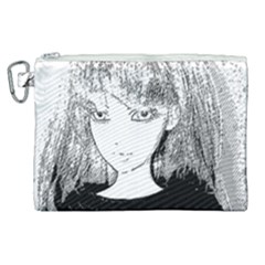 Girl Canvas Cosmetic Bag (xl) by snowwhitegirl