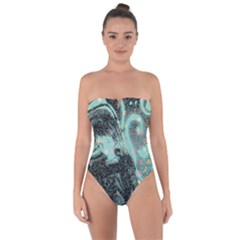 Grainy Angelica Tie Back One Piece Swimsuit by snowwhitegirl