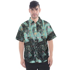 Grainy Angelica Men s Short Sleeve Shirt