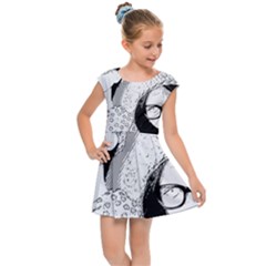 Twins Kids Cap Sleeve Dress