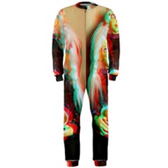 Eating Lunch 3d Onepiece Jumpsuit (men)  by snowwhitegirl